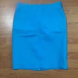 Banana Republic Womens Size 6 Pencil Straight Skirt Stretch Back Zipper Lined